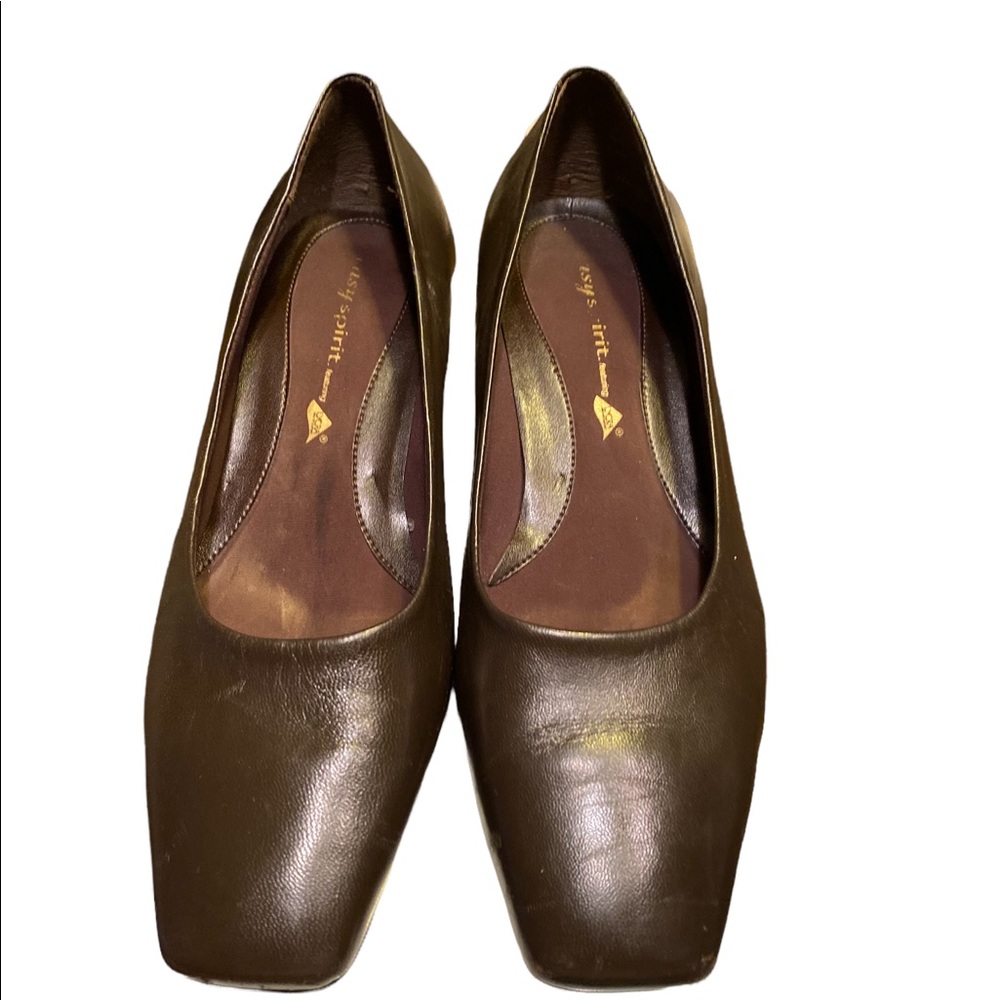 Easy Spirit featuring Lycra Only by DuPont Brown 7 1/2